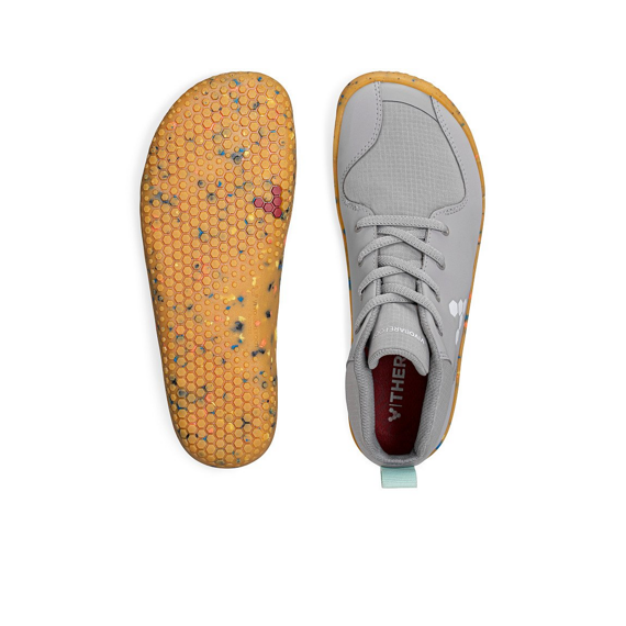 Vivobarefoot PRIMUS BOOTIE II ALL WEATHER JUNIORS ZINC