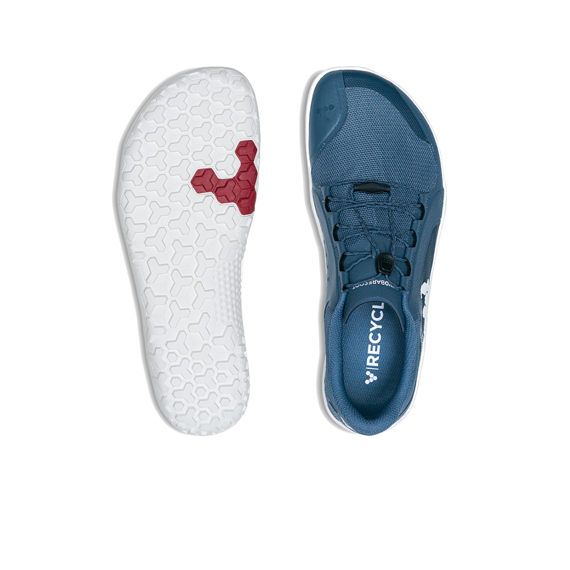 Vivobarefoot PRIMUS TRAIL II FG MENS DEEP SEA BLUE/WHITE