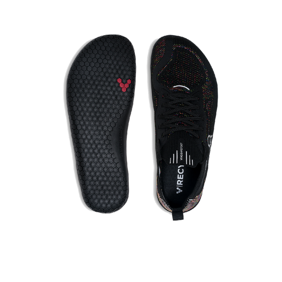 Vivobarefoot PRIMUS LITE KNIT MENS OBSIDIAN IRIDESCENT