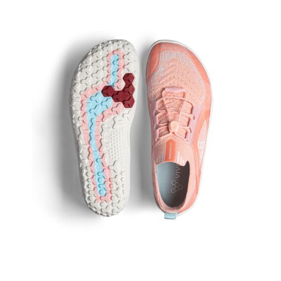 Vivobarefoot PRIMUS TRAIL KNIT FG WOMENS PEACH MELBA