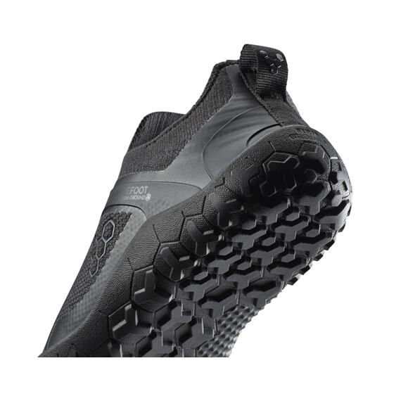 Vivobarefoot PRIMUS TRAIL KNIT FG MENS OBSIDIAN/OBSIDIAN