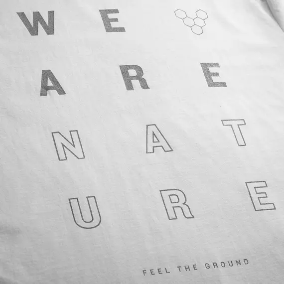 Vivobarefoot WE ARE NATURE T-SHIRT UNISEX WHITE