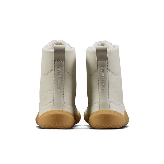 Vivobarefoot GOBI BOOT WARMLINED WOMENS LIMESTONE