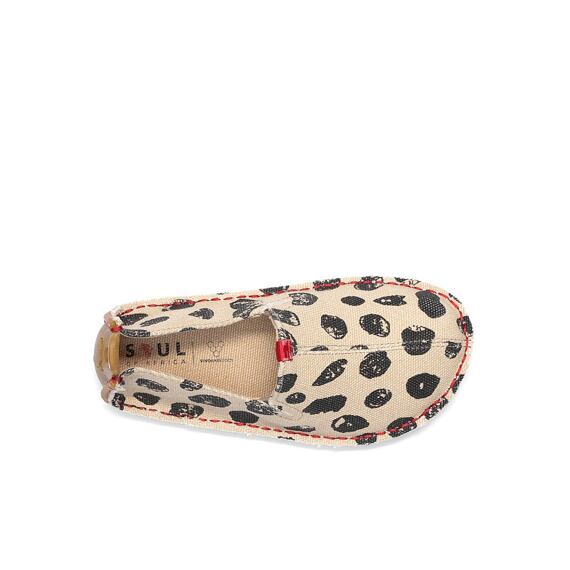 Vivobarefoot ABABA KIDS BEIGE DOT