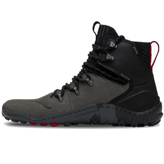 Vivobarefoot TRACKER DECON FG2 JJF MENS OBSIDIAN/RED