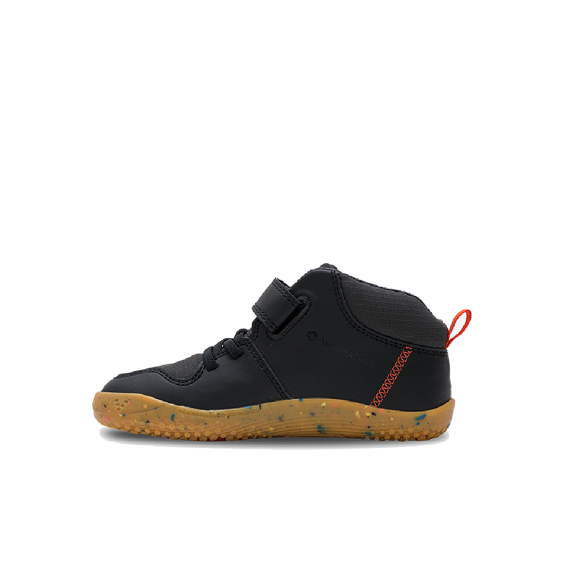 Vivobarefoot PRIMUS LUDO HI PRESCHOOL OBSIDIAN