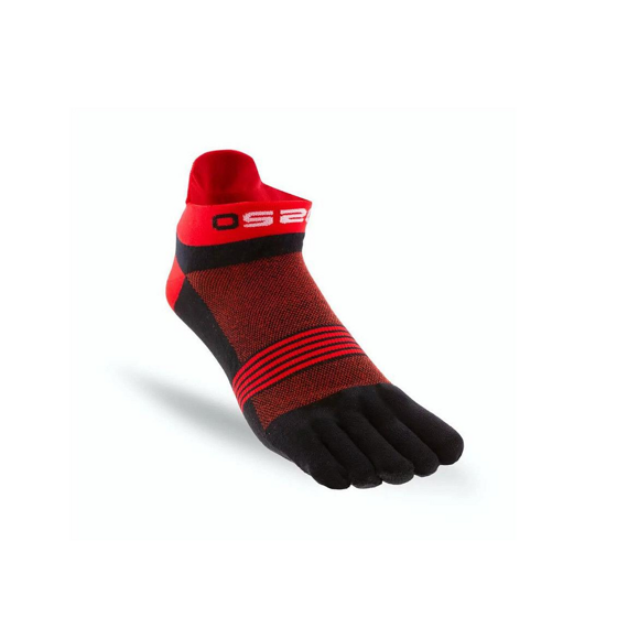 OS2O ponožky RUN BLACK/RED