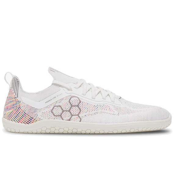 Vivobarefoot PRIMUS LITE KNIT WOMENS BRIGHT WHITE IRIDESCENT