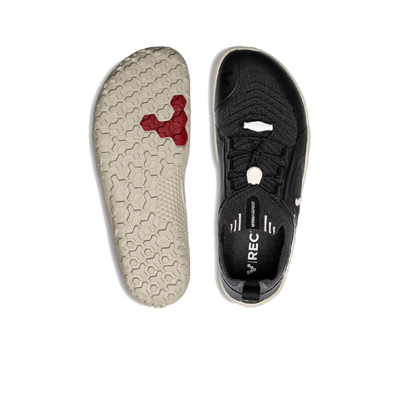 Vivobarefoot PRIMUS TRAIL KNIT FG WOMENS OBSIDIAN/MISTY ROSE/LIMESTONE