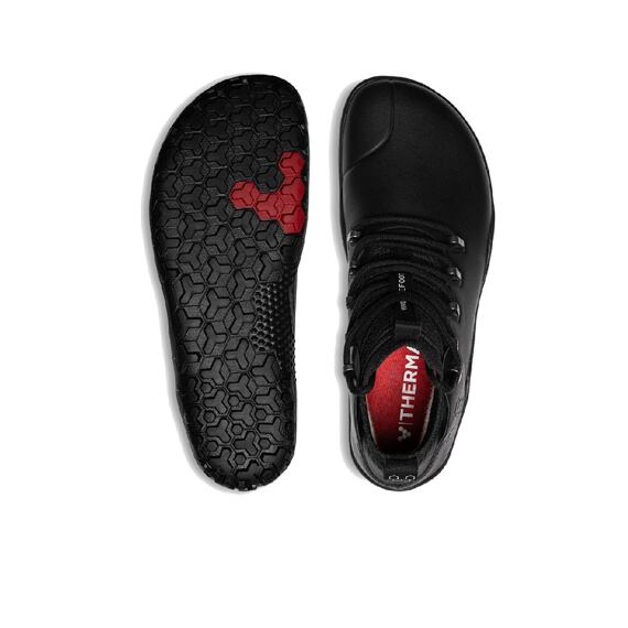 Vivobarefoot MAGNA LEATHER FG MENS OBSIDIAN