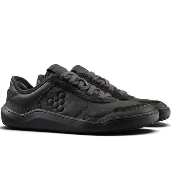 Vivobarefoot GOBI SNEAKER LEATHER MENS OBSIDIAN