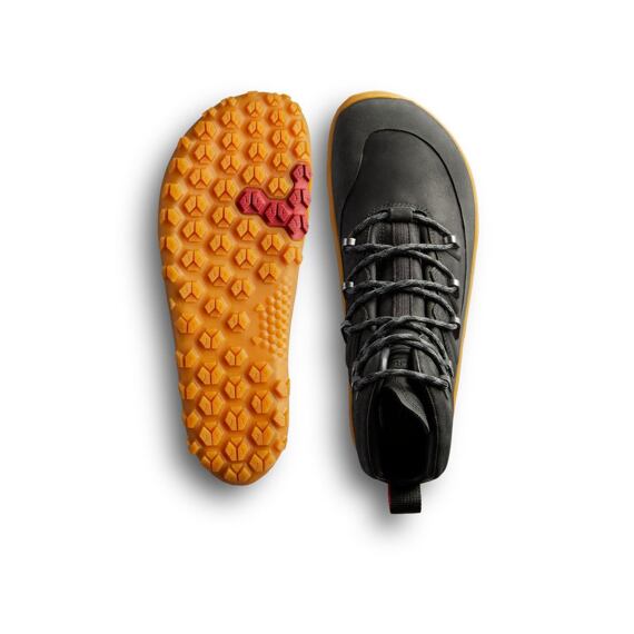 Vivobarefoot TRACKER LEATHER AT WOMENS OBSIDIAN