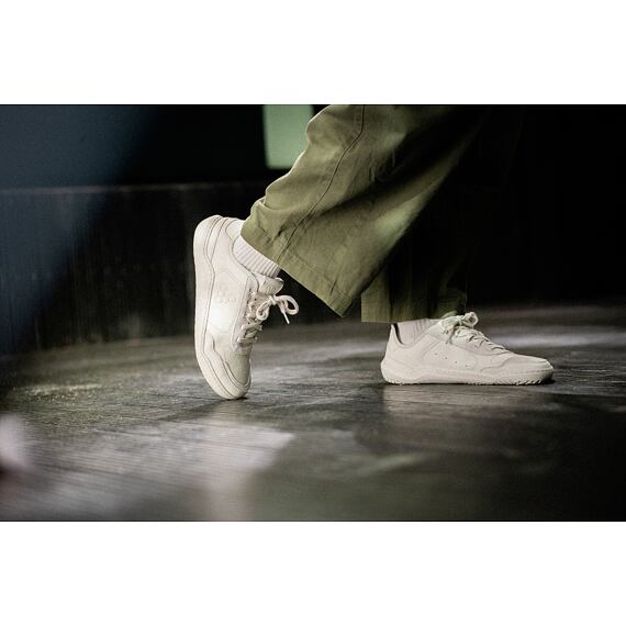 Vivobarefoot GOBI SNEAKER LEATHER MENS LIMESTONE