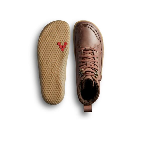 Vivobarefoot GOBI BOOT WARMLINED WOMENS BARK