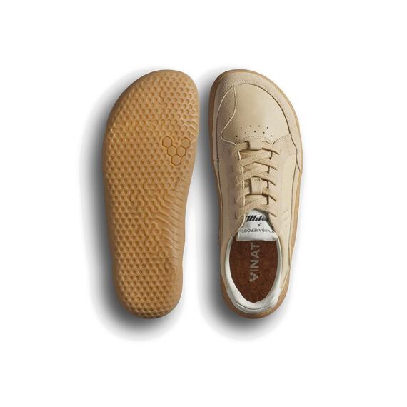 Vivobarefoot GOBI II SNEAKER PREMIUM LEATHER WOMENS DESERT SAND