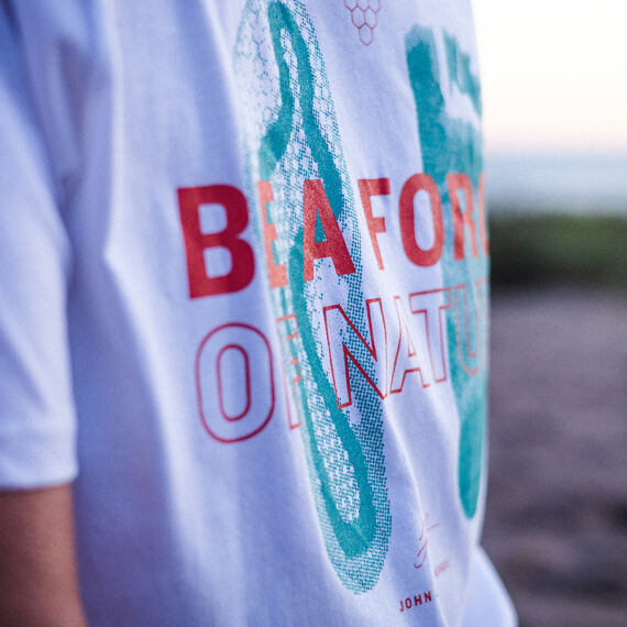 Vivobarefoot FORCE OF NATURE T-SHIRT UNISEX WHITE