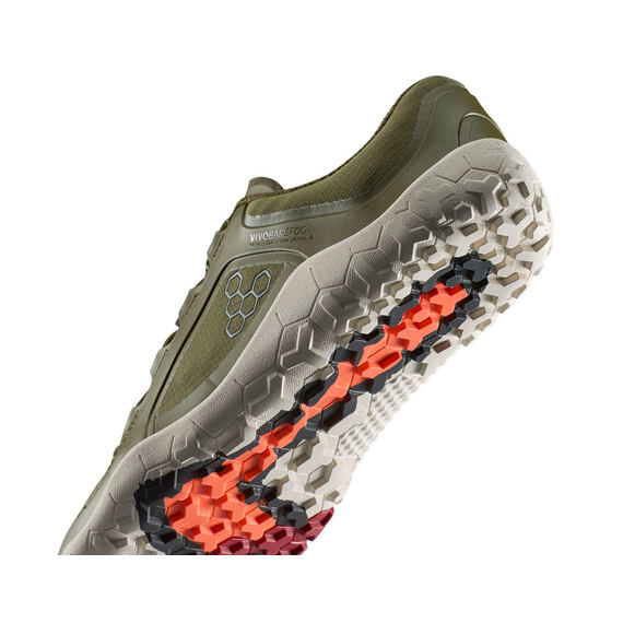 Vivobarefoot PRIMUS TRAIL III ALL WEATHER FG WOMENS DARK OLIVE/WHITE
