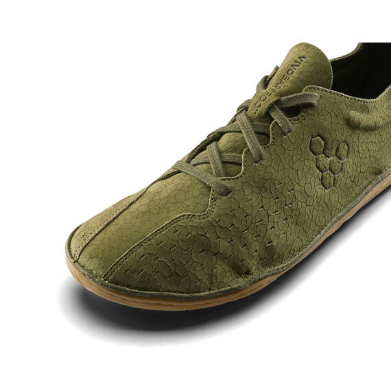 Vivobarefoot SENSUS MENS DARK OLIVE CRACKED LEATHER