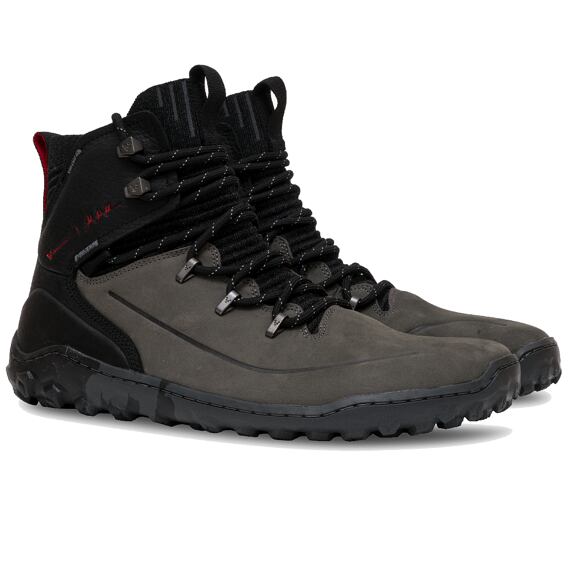 Vivobarefoot TRACKER DECON FG2 JJF MENS OBSIDIAN/RED
