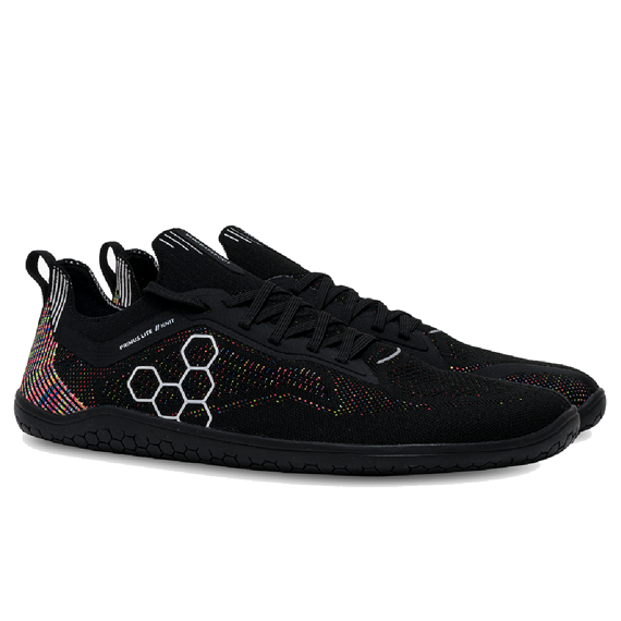 Vivobarefoot PRIMUS LITE KNIT MENS OBSIDIAN IRIDESCENT