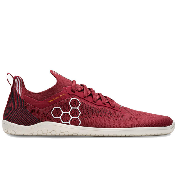 Vivobarefoot PRIMUS LITE KNIT MENS BURGUNDY