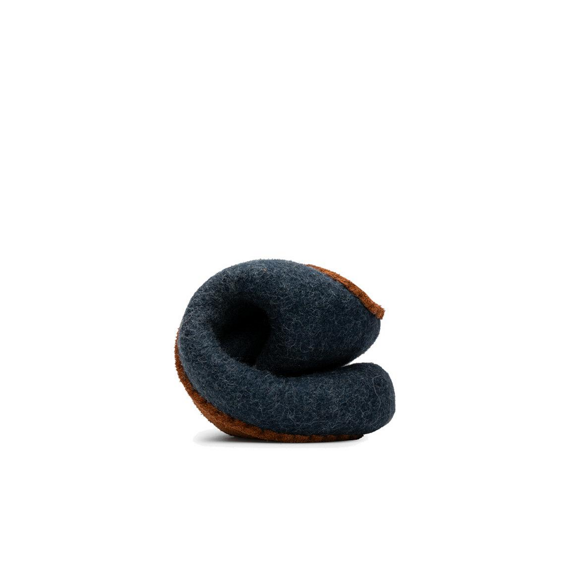 Vivobarefoot MIM FELT SLIPPER UNISEX NAVY
