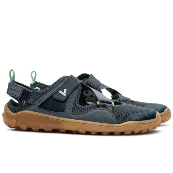 Vivobarefoot TRACKER SANDAL WOMENS CHARCOAL/GUM