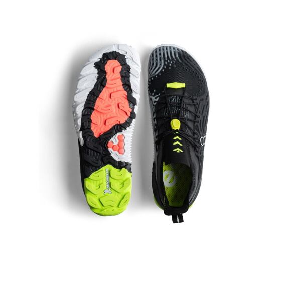 Vivobarefoot HYDRA ESC MENS OBSIDIAN/SAFETY YELLOW