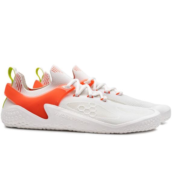 Vivobarefoot MOTUS STRENGTH MENS WHITE/ SCARLETT IBIS