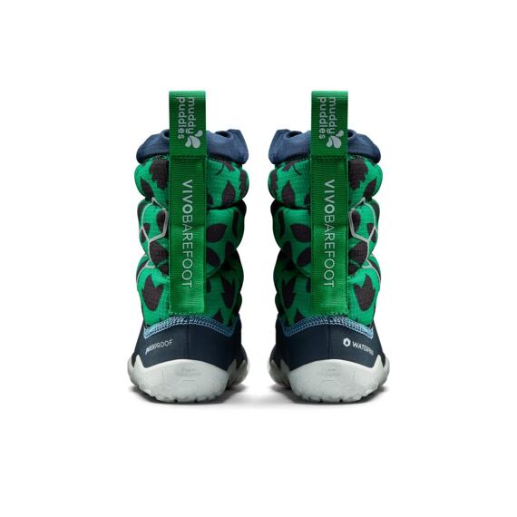 Vivobarefoot LUMI FG X MUDDY PUDDLES PRESCHOOL GRASSHOPPER