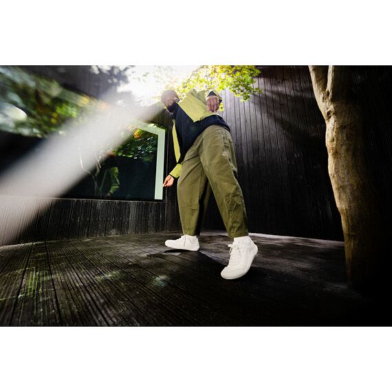 Vivobarefoot GOBI SNEAKER LEATHER MENS LIMESTONE