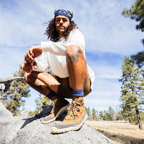 Vivobarefoot TRACKER LEATHER AT MENS TAN