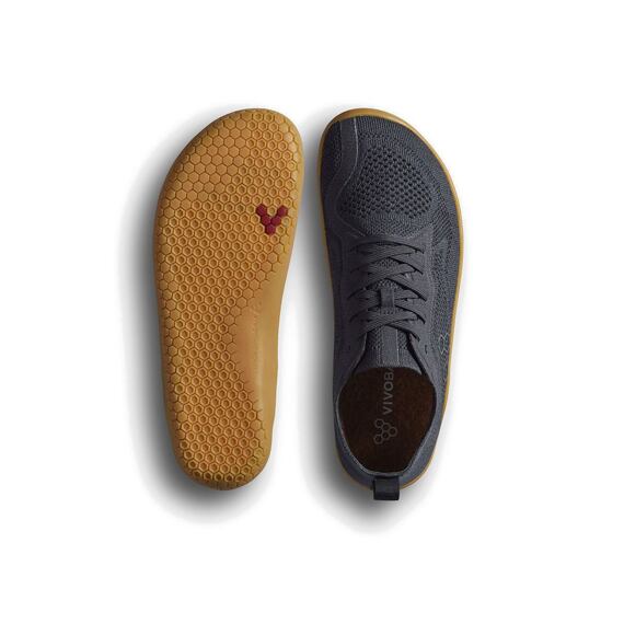 Vivobarefoot PRIMUS LITE KNIT NATURAL MENS ECLIPSE
