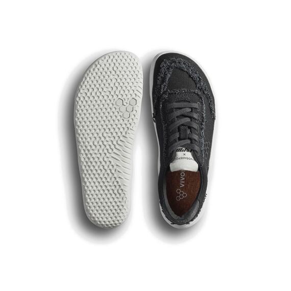 Vivobarefoot GOBI SNEAKER CANVAS WOMENS OBSIDIAN