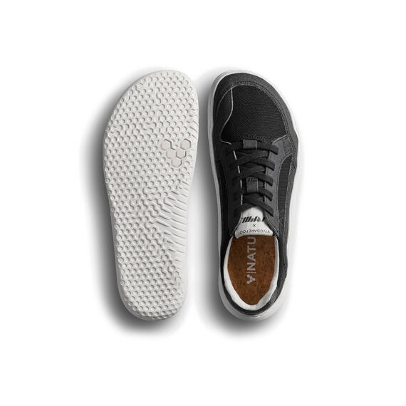 Vivobarefoot GOBI II SNEAKER PREMIUM CANVAS MENS OBSIDIAN