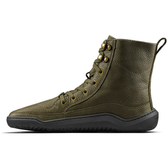 Vivobarefoot GOBI BOOT WOMENS DARK OLIVE