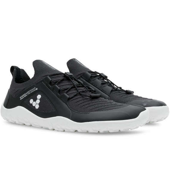 Vivobarefoot PRIMUS TRAIL KNIT FG WOMENS OBSIDIAN/WHITE