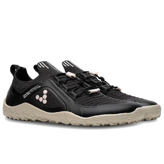 Vivobarefoot PRIMUS TRAIL KNIT FG WOMENS OBSIDIAN/MISTY ROSE/LIMESTONE
