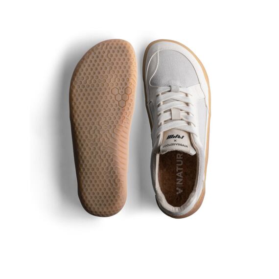 Vivobarefoot GOBI SNEAKER PREMIUM CANVAS MENS CEMENT