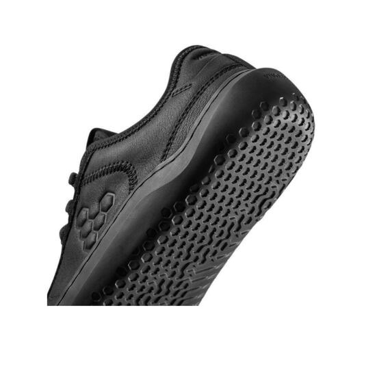 Vivobarefoot GOBI SNEAKER LEATHER MENS OBSIDIAN
