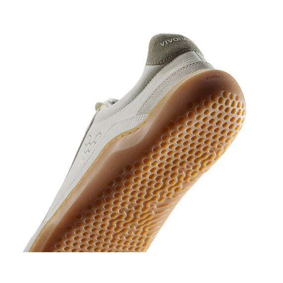 Vivobarefoot GOBI II SNEAKER PREMIUM LEATHER MENS LIMESTONE DUSTY GREEN