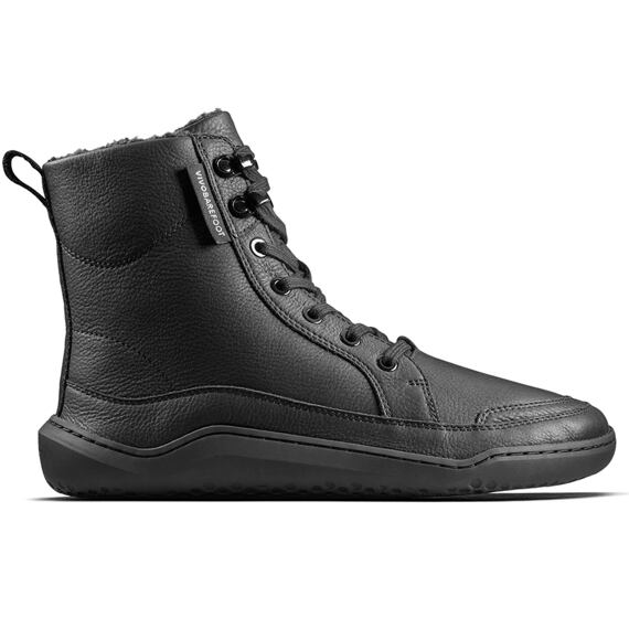 Vivobarefoot GOBI BOOT WARMLINED WOMENS OBSIDIAN