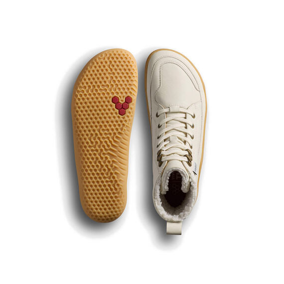 Vivobarefoot GOBI BOOT WARMLINED WOMENS LIMESTONE