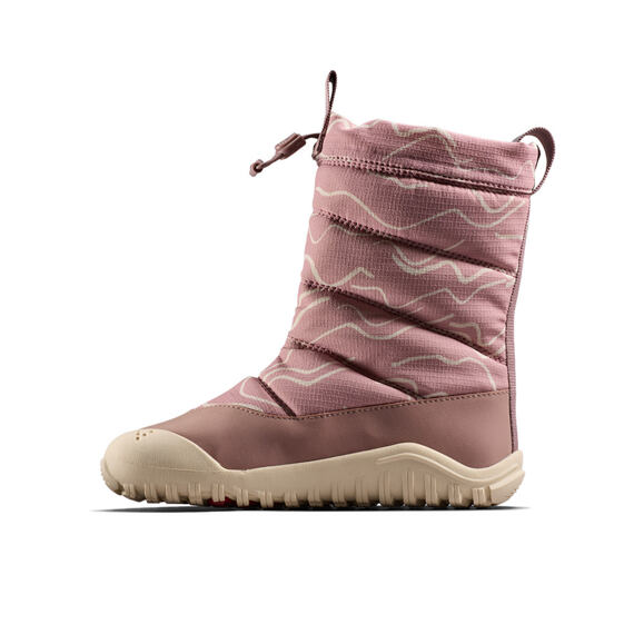Vivobarefoot TRACKER BOOT AT PRESCHOOL TWILIGHT MAUVE