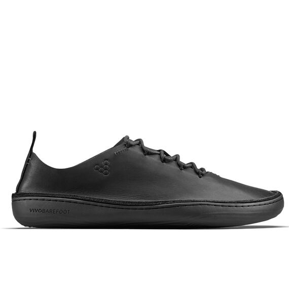 Vivobarefoot SENSUS MOC LACE UP LEATHER MENS OBSIDIAN