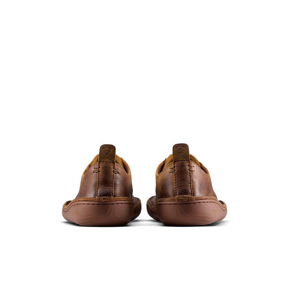 Vivobarefoot SENSUS MOC LACE UP LEATHER MENS DARK TAN