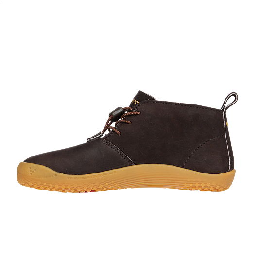Vivobarefoot GOBI K Leather Dk Brown