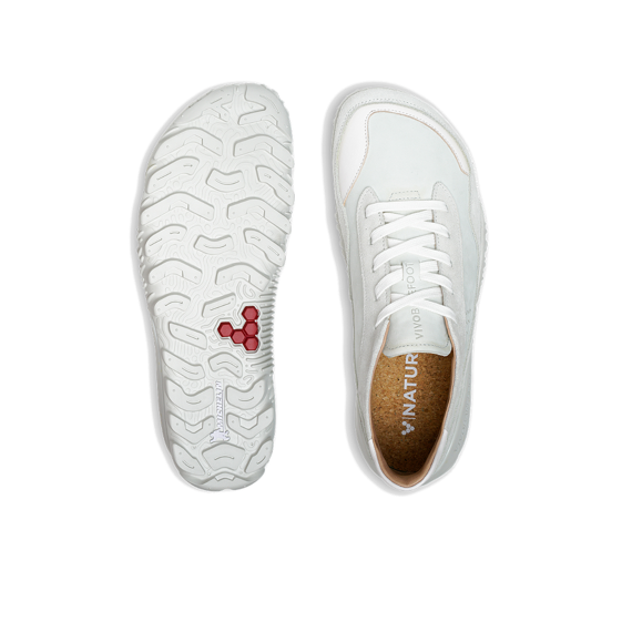 Vivobarefoot NOVUS MENS WHITE LEATHER