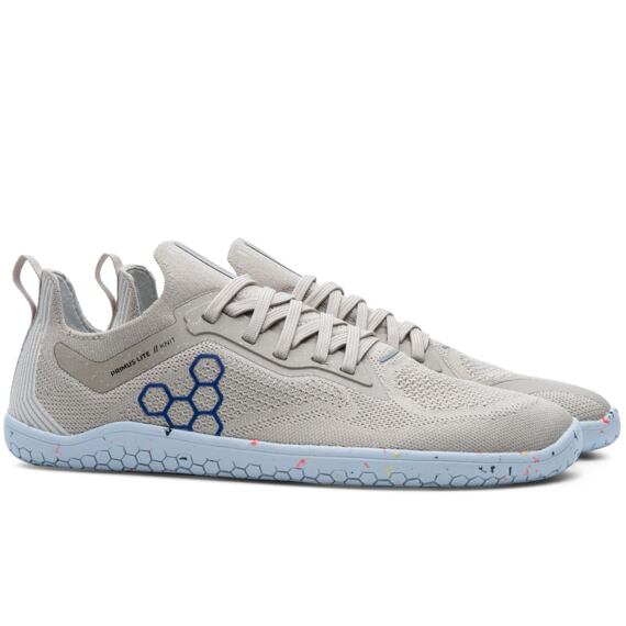 Vivobarefoot PRIMUS LITE KNIT MENS FEATHER GREY