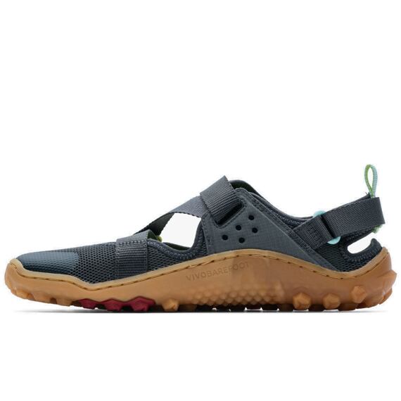 Vivobarefoot TRACKER SANDAL MENS CHARCOAL/GUM